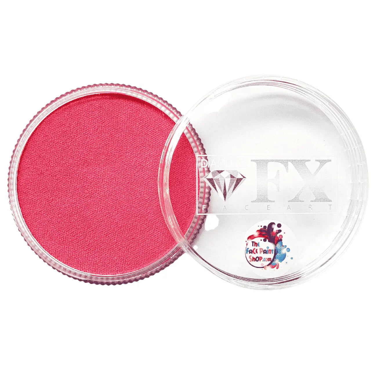 Diamond FX 30g Face Paint Cake - Metallic Raspberry-1